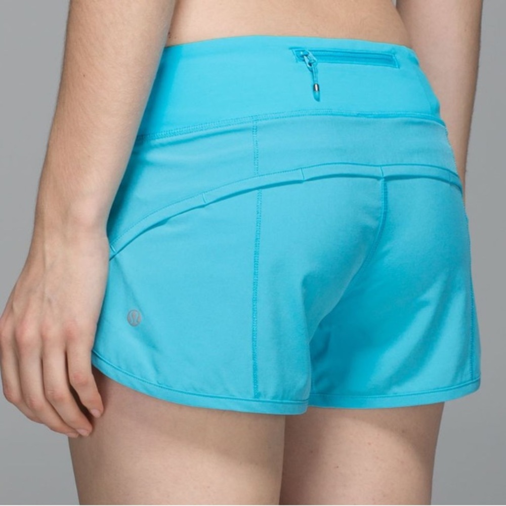 Lululemon Athletica Blue Athletic Shorts